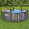 Piscină STEEL PRO MAX Round 366х100 cm, 9150 L, cadru metalic