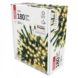 Гирлянда LED Рождественская EMOS 180 Светодиодная цепочка, 18 м, (D4AW07)