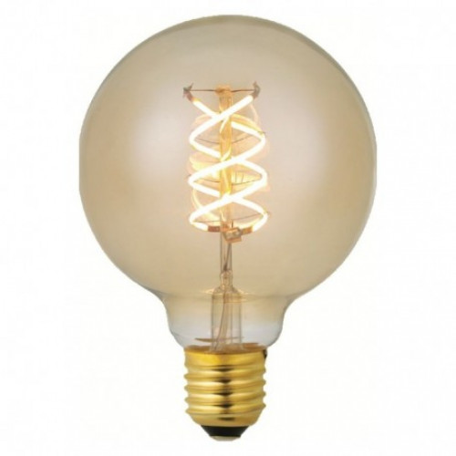 Светодиодная лампа накаливания G125-4W-R E27 2200K LUMINALED