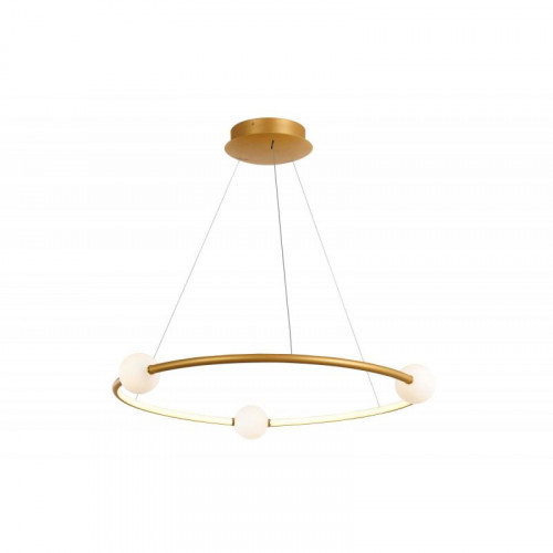 Светодиодная люстра MD19001035-1BGD 49.8W 3000K 87x150, золото LuminaLED