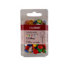 Pioneze colorate 1,1х9mm - 5cul. х20buc (galben,verde,rosu,albastru,alb)_100 buc.