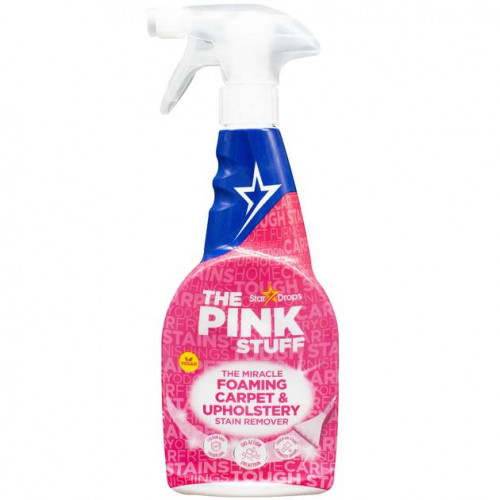 Spray universal de îndepărtare a petelor de pe covoare și tapițerie The Pink Stuff 500ml