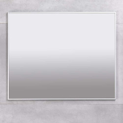 Зеркало для ванной прямоугольное подвесное bayro modern 800x650 з