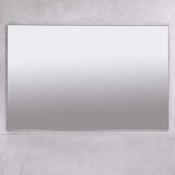 Зеркало для ванной прямоугольное подвесное bayro modern 1000x650 о