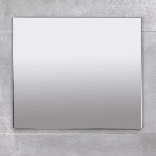 Зеркало для ванной прямоугольное подвесное bayro modern 750x650 о