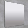 Oglindă pentru baie ortogonală suspendată bayro modern 750x650 d