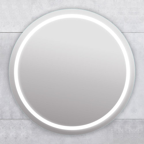 Зеркало для ванной bayro elipso круглое 700x700 led