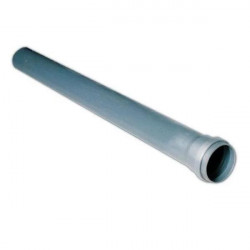Труба ПВХ канализационная SN2. d50x1.8x315мм. серый. Turplast-Bis