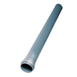 Труба ПВХ канализационная SN2. d110x2.2x4000мм. серый. Turplast-Bis