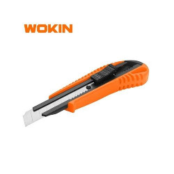 Нож WOKIN с пластиковым защелкивающимся лезвием 18x100 мм