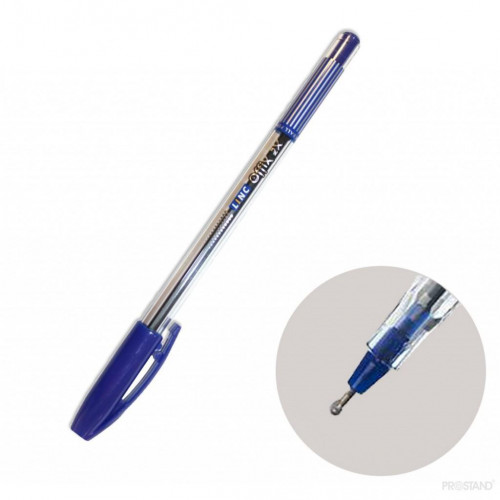 Ручка шариковая LINC OFFIX 2X синяя 0.7ММ 1/50/1000