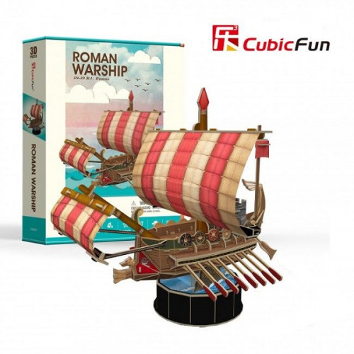 3D Puzzle Roman Warship