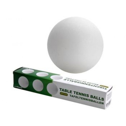 Набор шаров для настольного тенниса, 6шт, белые