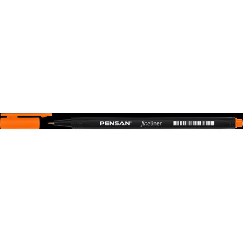 Ручка линер PENSAN, 0.4 мм, оранжевая