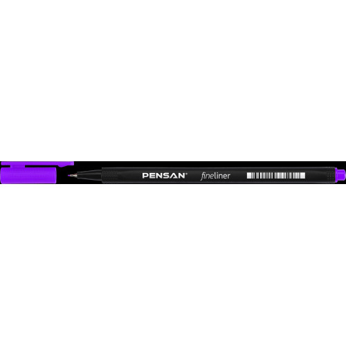 Ручка линер PENSAN, 0.4 мм, фиолетовая