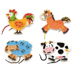 Lacing Farm Animals