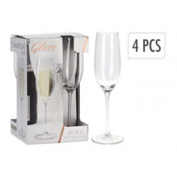 Набор бокалов для шампанского Vinissimo 4шт, 210ml