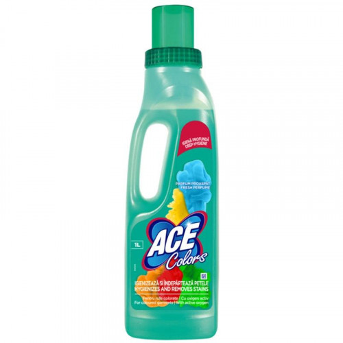 Solutie p/u indepartarea petelor ACE COLOR,  1000 ML