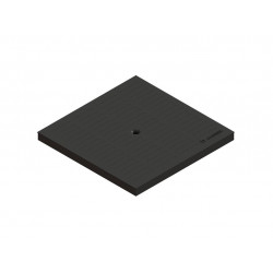 Capac din plastic (280x280x280x30) PolyMax Basic pentru semineu (300х300) A15