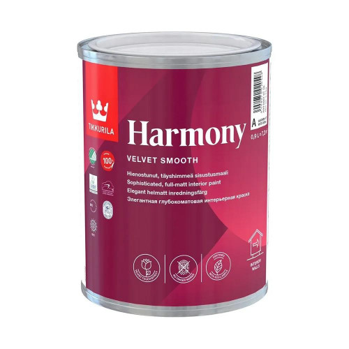 Vopsea interior HARMONY profund mat (baza A) 0.9L