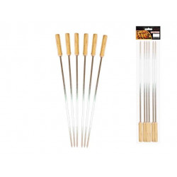 Набор шампуров BBQ 6шт (50сmX0.6cm)