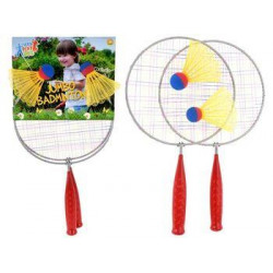 Set palete badminton MEGA L52cm + 2 fluturasi 13cm