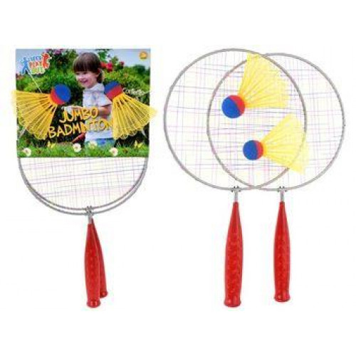 Set palete badminton MEGA L52cm + 2 fluturasi 13cm