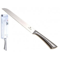 Нож для хлеба EH 33сm, металлическая ручка