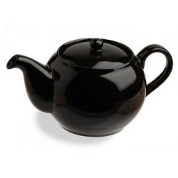Ceainic pentru infuzie 0.47l negru din ceramica