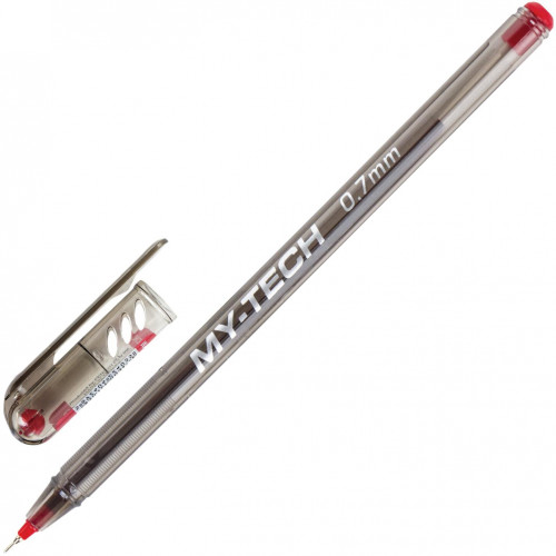 Ручка шариковая PENSAN My-Tech, 0.7 мм, красная