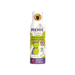 Спрей против клещей и комаров Picnic Baby Spray 125 мл