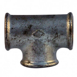 Teu fonta zincata 1 1/4