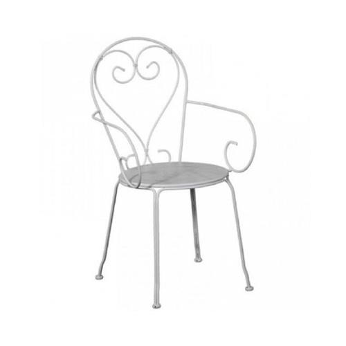 Металлический стул MOKA white