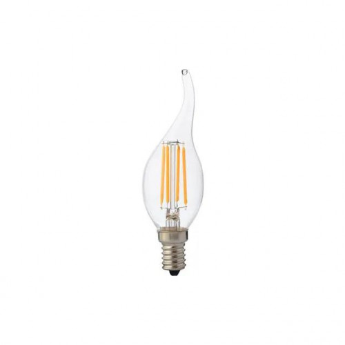 Лампа светодиодная филаментная Horoz FLAME-4 4 Вт E14 4200 K 450 лм 220 - 240 В