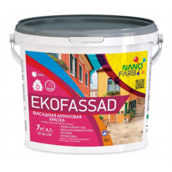 EKOFASSAD Nanofarb 7.0 кг акриловая фасадная краска