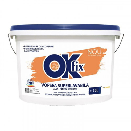 Краска для наружных работ Ok Fix 2.5L