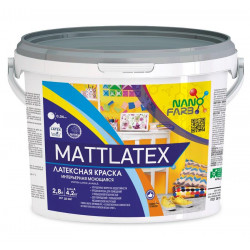 MATTLATEX Nanofarb 4,2 кг интерьерная моющаяся краска