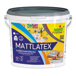 MATTLATEX Nanofarb 7,0 кг интерьерная моющаяся краска