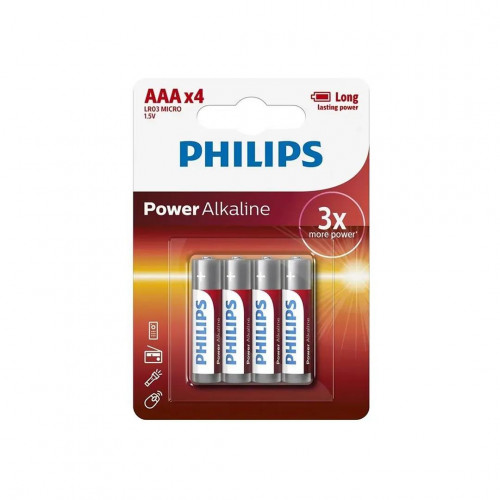 Pile electrice 4 buc Philips POWERLIFE 1.5 V AAA