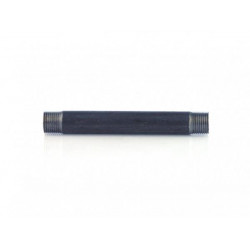 Stut negru filetat la ambele capete 1/2