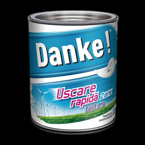 DANKE EXTERIOR, 0.75L, беая эмаль