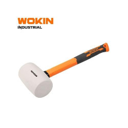 Резиновый молоток WOKIN (промышленный) мягкого типа 450G ручка из стекловолокна