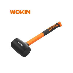 WOKIN 675G резиновый молоток с ручкой из стекловолокна