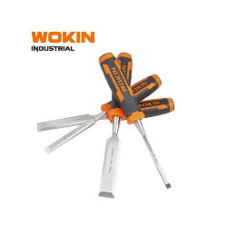 Dalta pentru lemn din 4 bucaţi WOKIN 8-12-20-26 mm (Industrial)