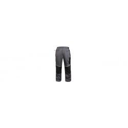 Штаны, XL, 65% полиэстер / 35% хлопок (твил), цвет серый/черный, Profmet