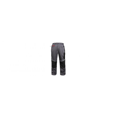 Pantaloni, 65% poliester / 35% bumbac (twill), culoarea sur/negru, marimea XL Profmet