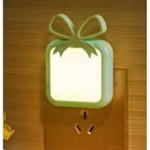 Lampa de veghe LED L-418,green , 3000K gift box shape LuminaLED