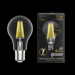 Bec LED Gauss Filament Graphene A60 E27 12W 2700К 1/10/40