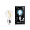 Lampă LED Gauss Filament A60 12W/1250lm/4100K/E27