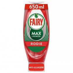 Detergent de spălat vase Fairy Max Power 0,65 litri Rodie